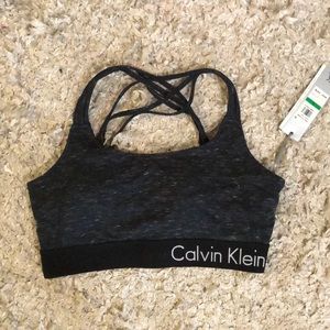 NWT CALVIN KLEIN SPORTS BRA